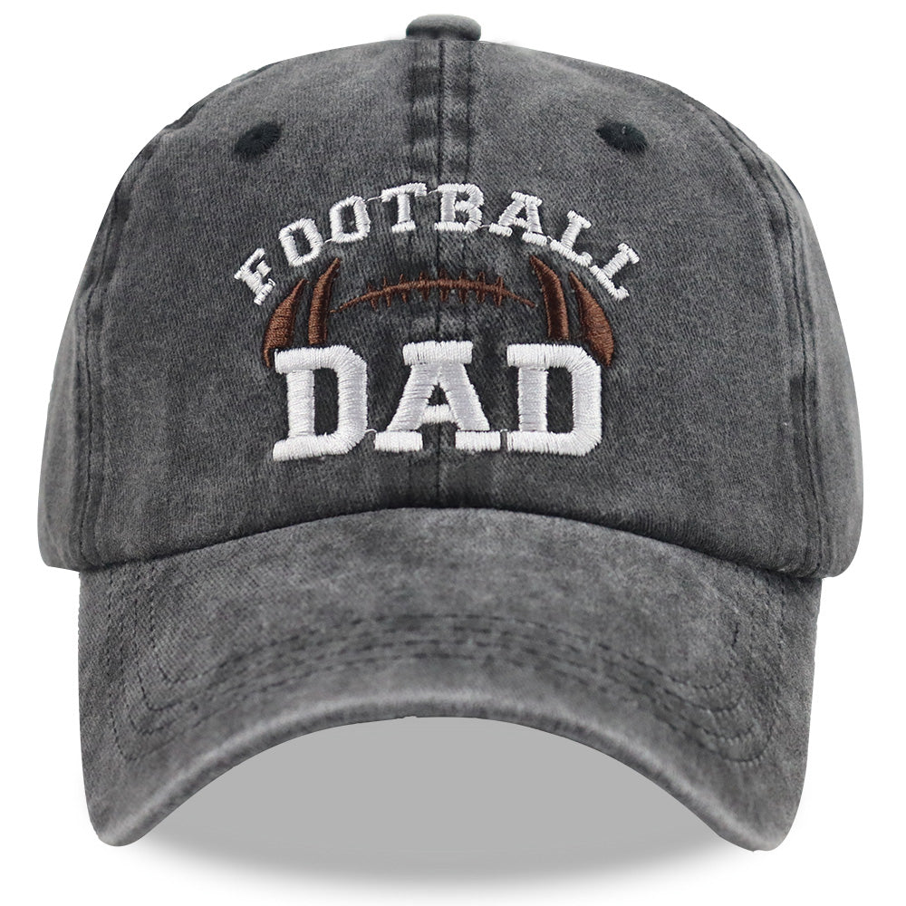 Football Dad Embroidered Cap - product photo
