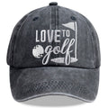 Love To Golf Embroidered Cap - product photo