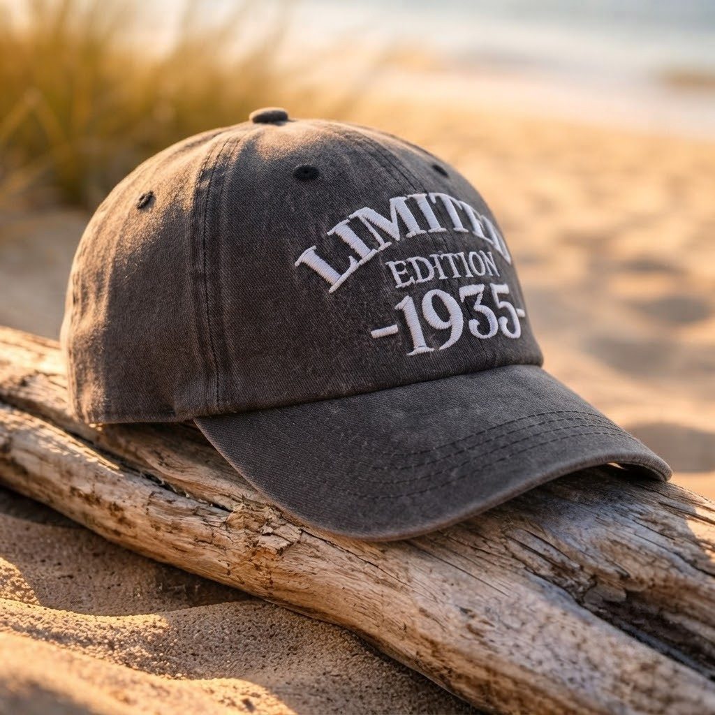1935 Birth Year Vintage Wash Cap