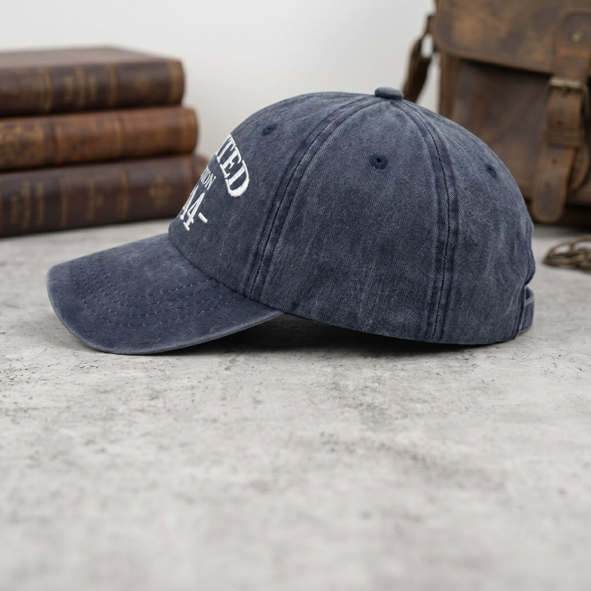 1944 Birth Year Embroidered Cap - Navy