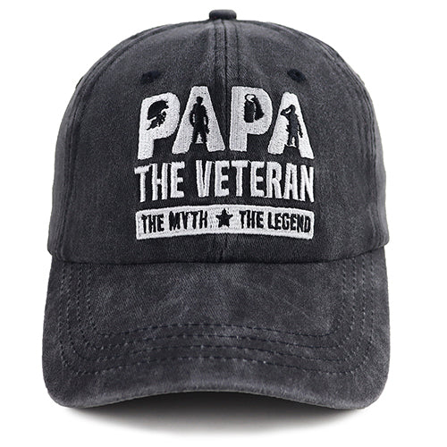 The Very Best Papa Embroidered Cap