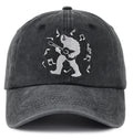 Bigfoot Guitar Embroidered Cap