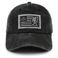 Bigfoot Sasquatch Embroidered Cap - Black - product photo