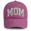 Mom Embroidered Cap - Pink