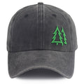 Pine Trees Embroidered Cap