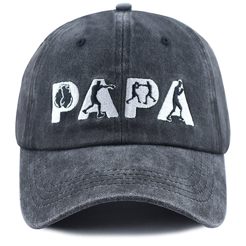Papa Embroidered Dad Hat - product photo