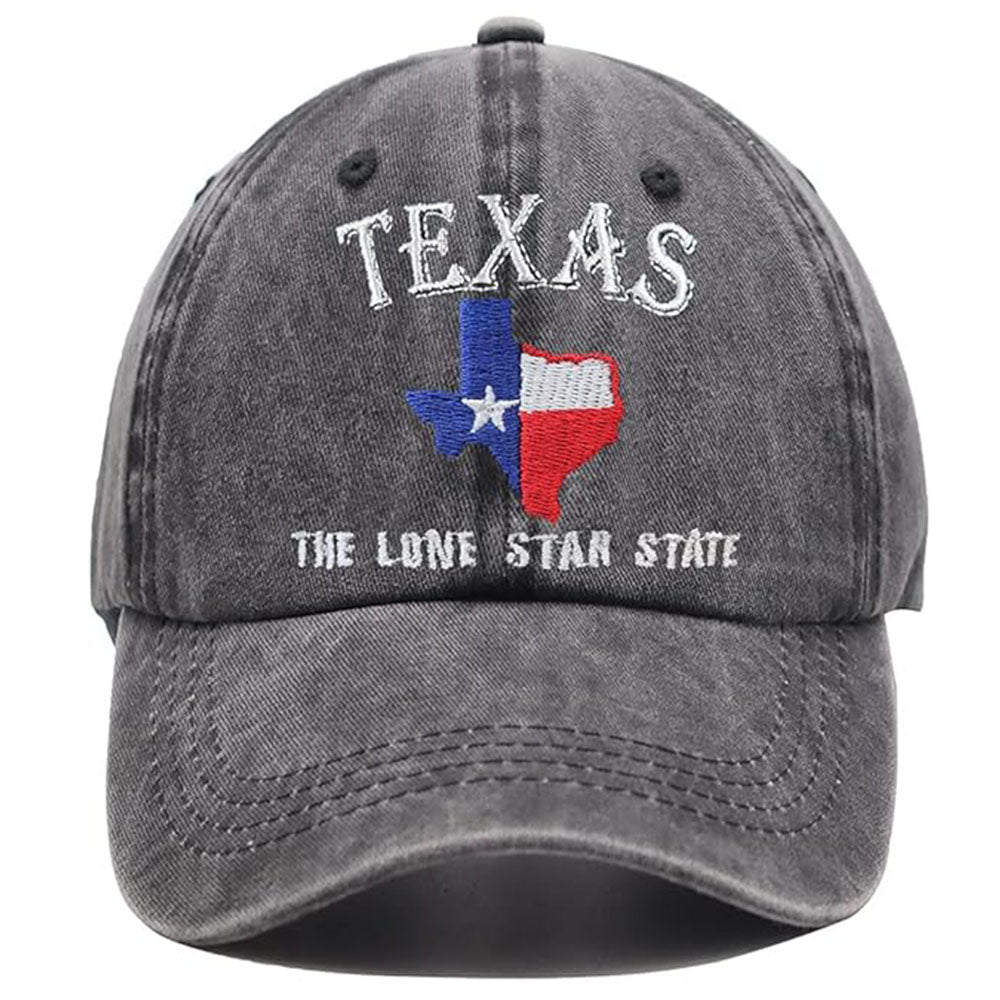 Texas Lone Star State Embroidered Cap - product photo