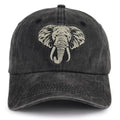 Elephant Embroidered Cap - product photo