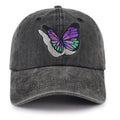 Butterfly Embroidered Cap - product photo