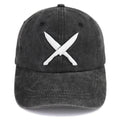 Knives Embroidered Cap - Black