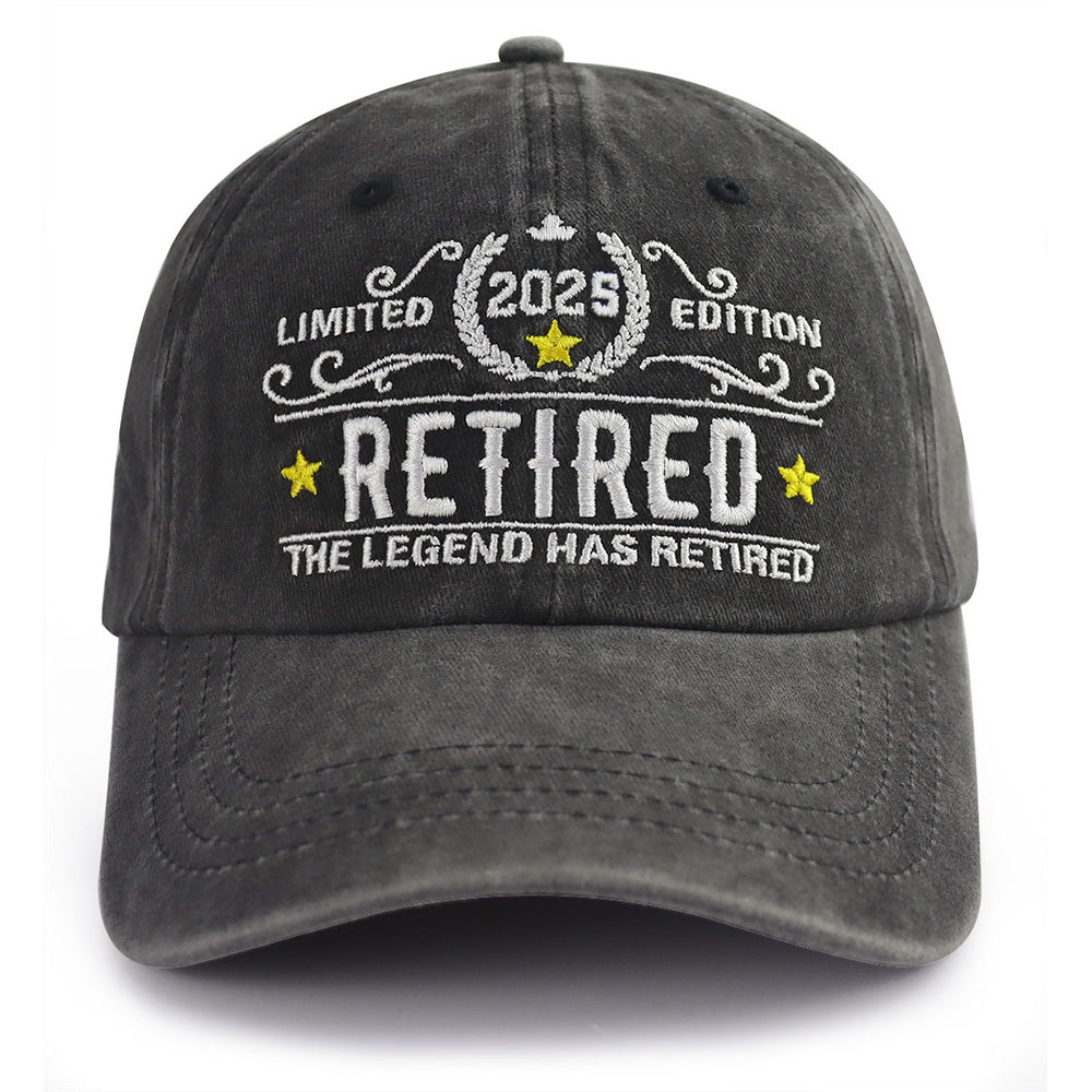 Retired 2025 Embroidered Cap - product photo
