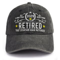 Retired 2025 Embroidered Cap - product photo