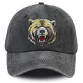 Bear Embroidered Cap