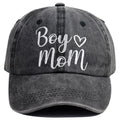 Boy Mom Embroidered Cap