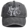 Nurse Life Embroidered Cap - product photo