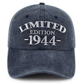 1944 Birth Year Embroidered Cap - Navy