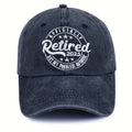 Officially Retired 2025 Embroidered Cap - Navy