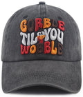 Funny Thanksgiving Embroidered Cap