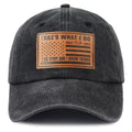 I Fix Things Embroidered Cap - Black