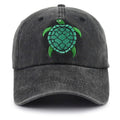 Sea Turtle Embroidered Cap - product photo