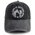 Horse Girl Embroidered Cap - product photo