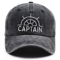 Captain Embroidered Boating Cap - product photo