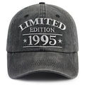 1995 Birth Year Vintage Wash Cap - product photo