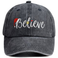 Merry Christmas Santa Embroidered Cap - product photo