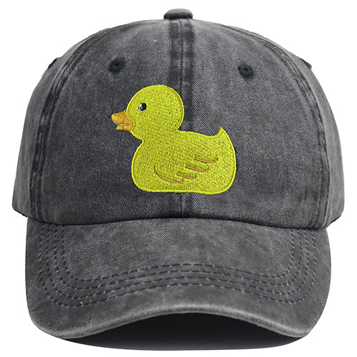 Yellow Duck Embroidered Cap - product photo