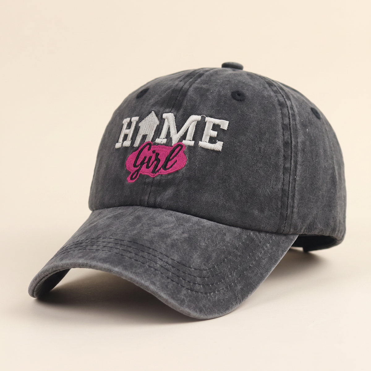Home Girl Embroidered Cap