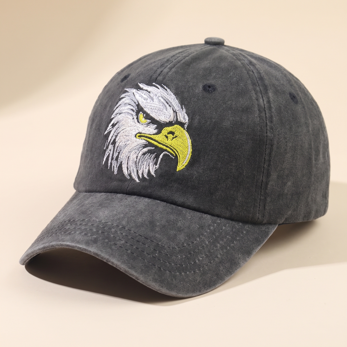 Bald Eagle Embroidered Cap