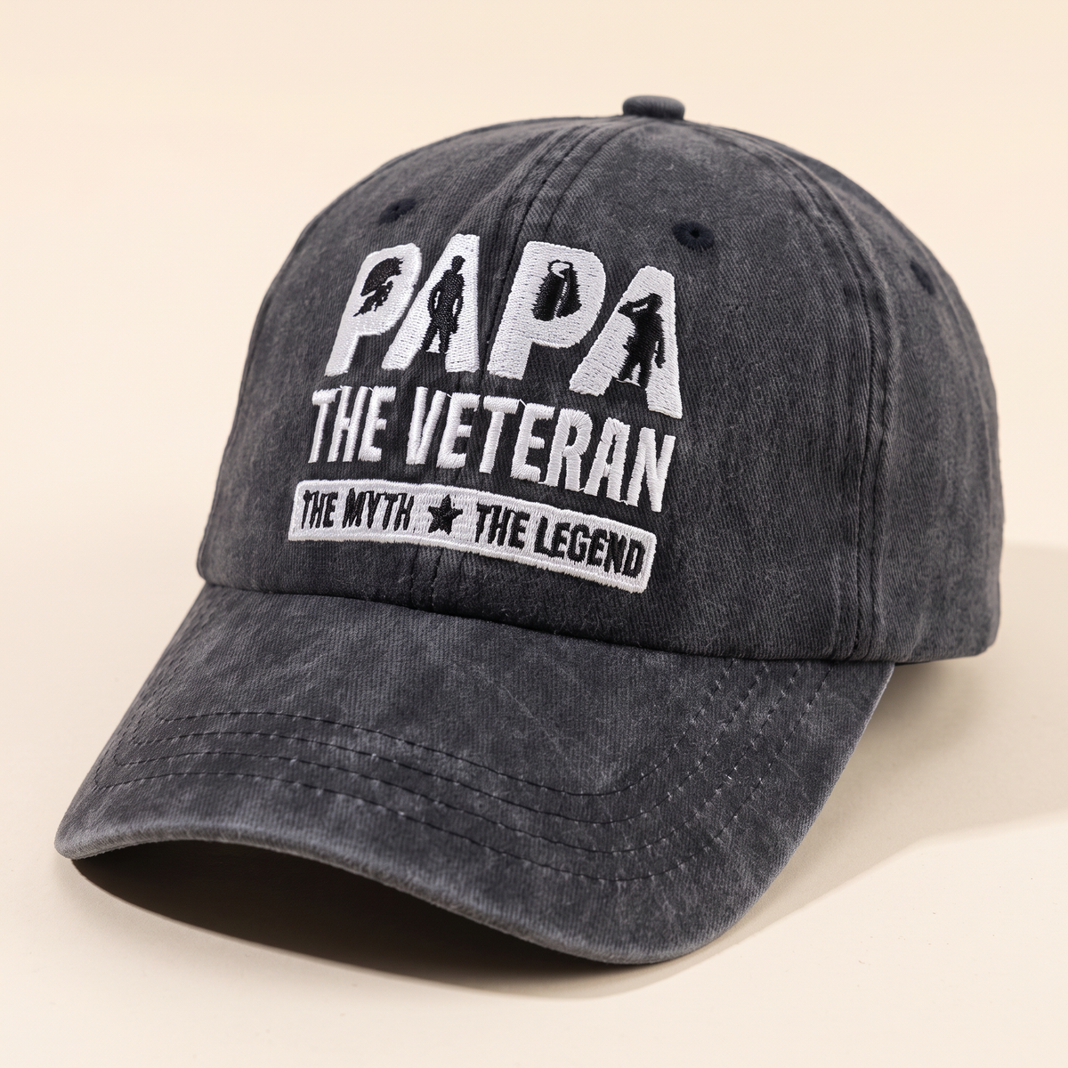The Very Best Papa Embroidered Cap