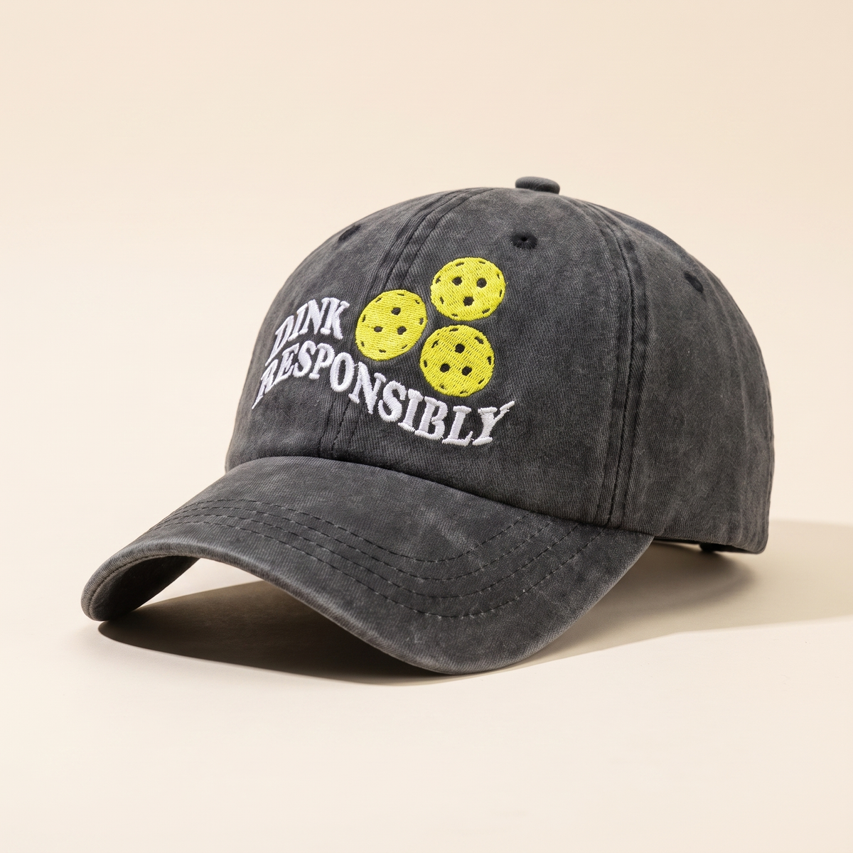 Pickleball Vintage Wash Cap